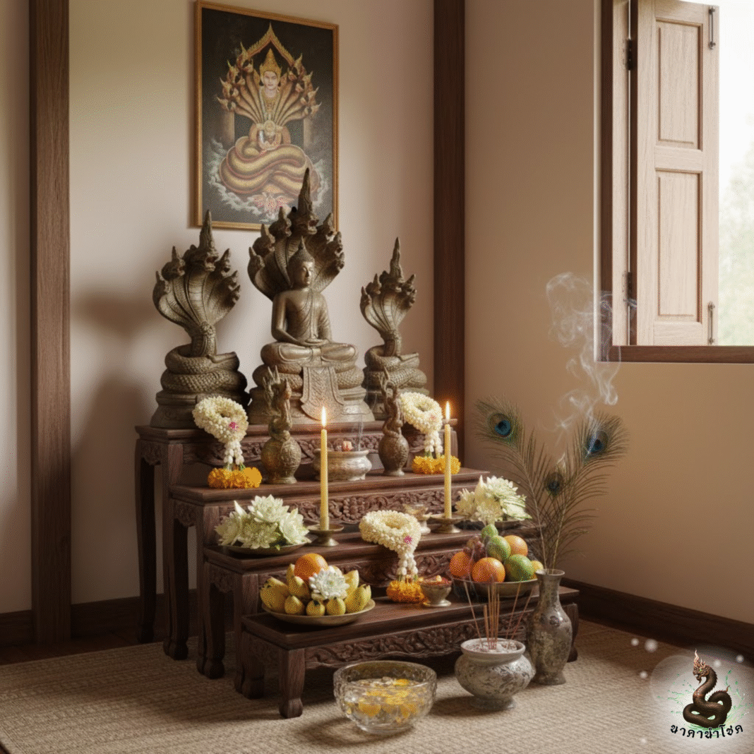 จัดฮวงจุ้ยบูชาพญานาคในบ้านคุณ! สำหรับผู้ที่ต้องการบูชาองค์ปู่ย่าในบ้าน