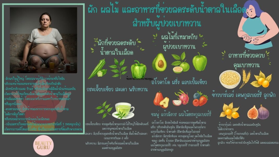 คนเป็นเบาหวาน หรือคนที่ต้องการควบคุมไม่ให้เกิดโรคเอาความรู้มาฝากค่ะ