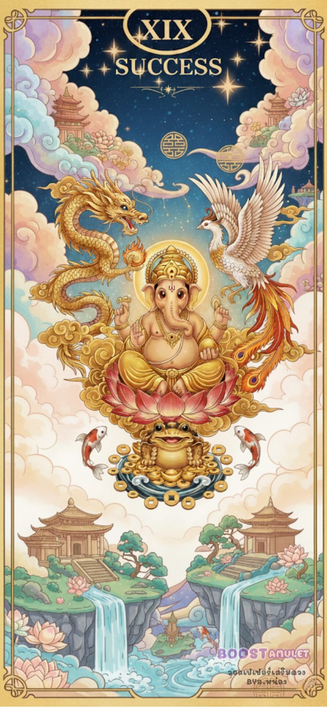 วอลเปเปอร์เน้นความสำเร็จ โชคลาภ ปังแน่นอน