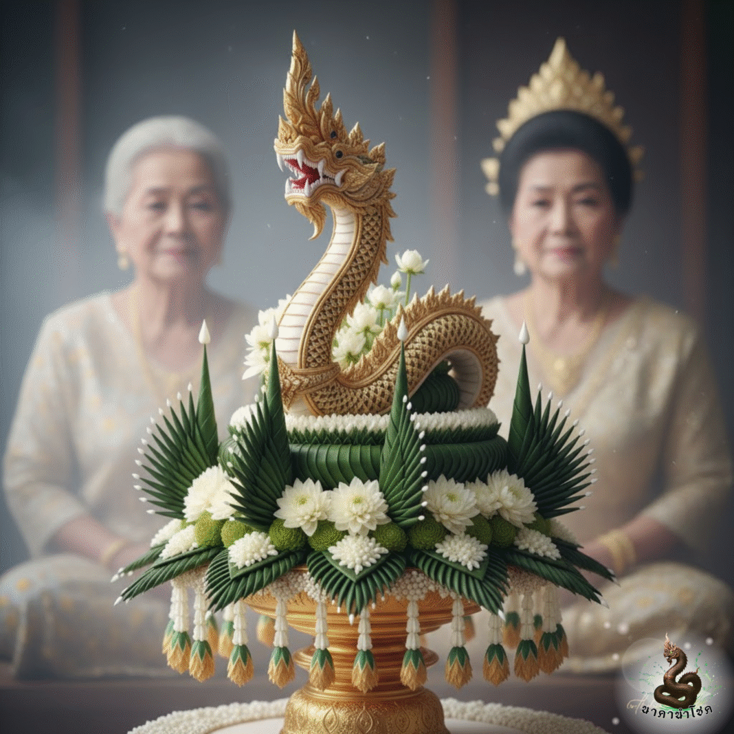 เคล็ดลับถวายบายศรี เพื่อขอพรบารมีนาคา