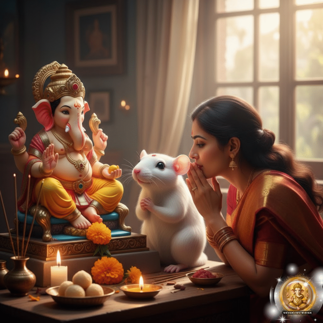 บูชาองค์พ่อ ต้องไม่ลืม ‘หนูมุสิกะ’! หนูมุสิกะไม่ใช่แค่พาหนะ