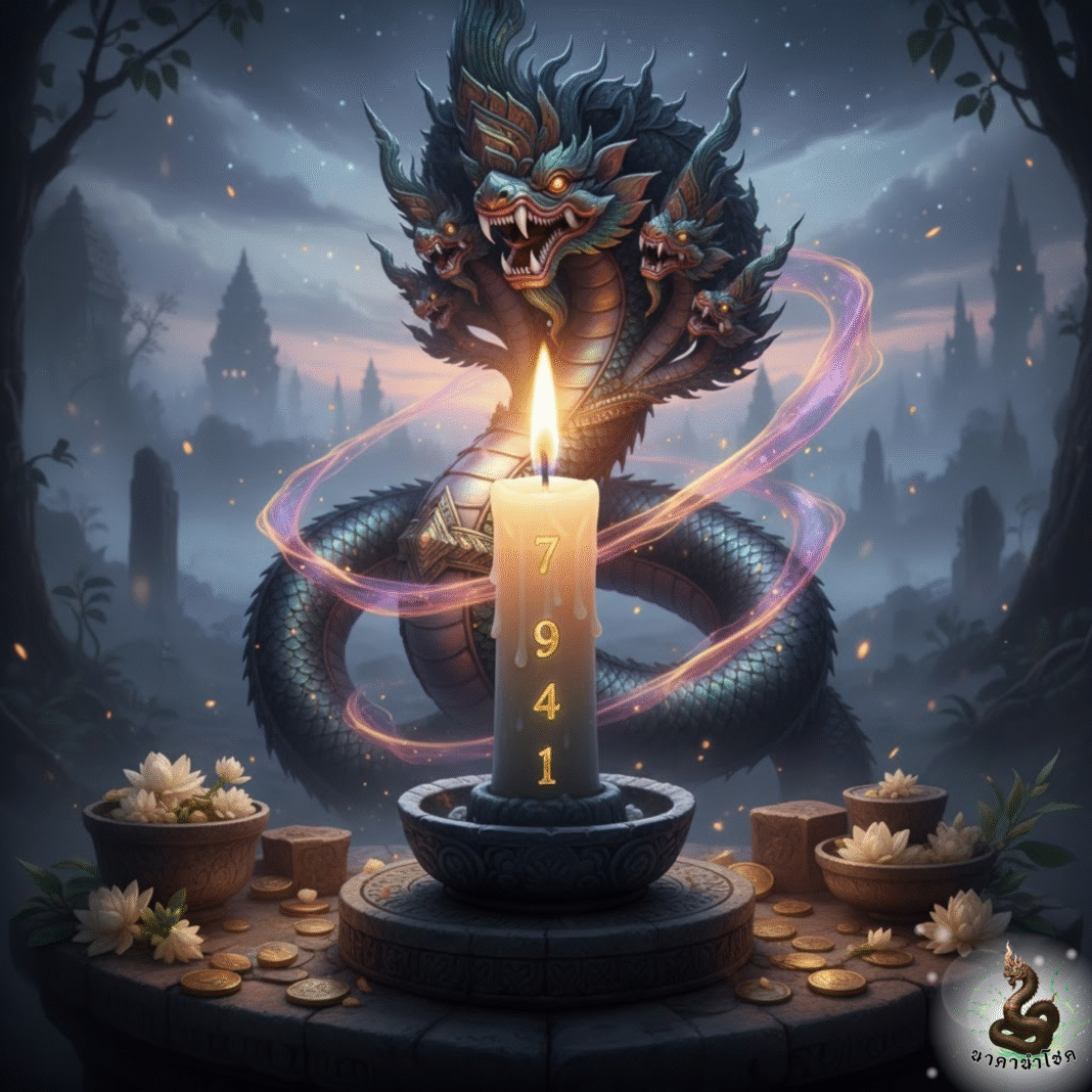 เทียนแห่งโชคลาง…ส่องแสงในความเงียบ