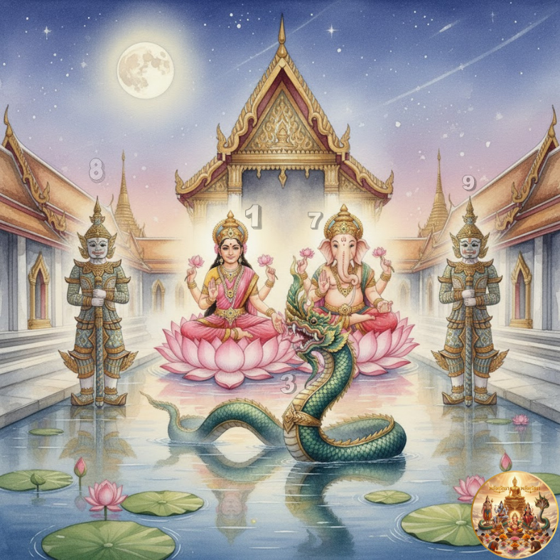 นำความโชคดีและโชคลาภมาให้ค่ะ