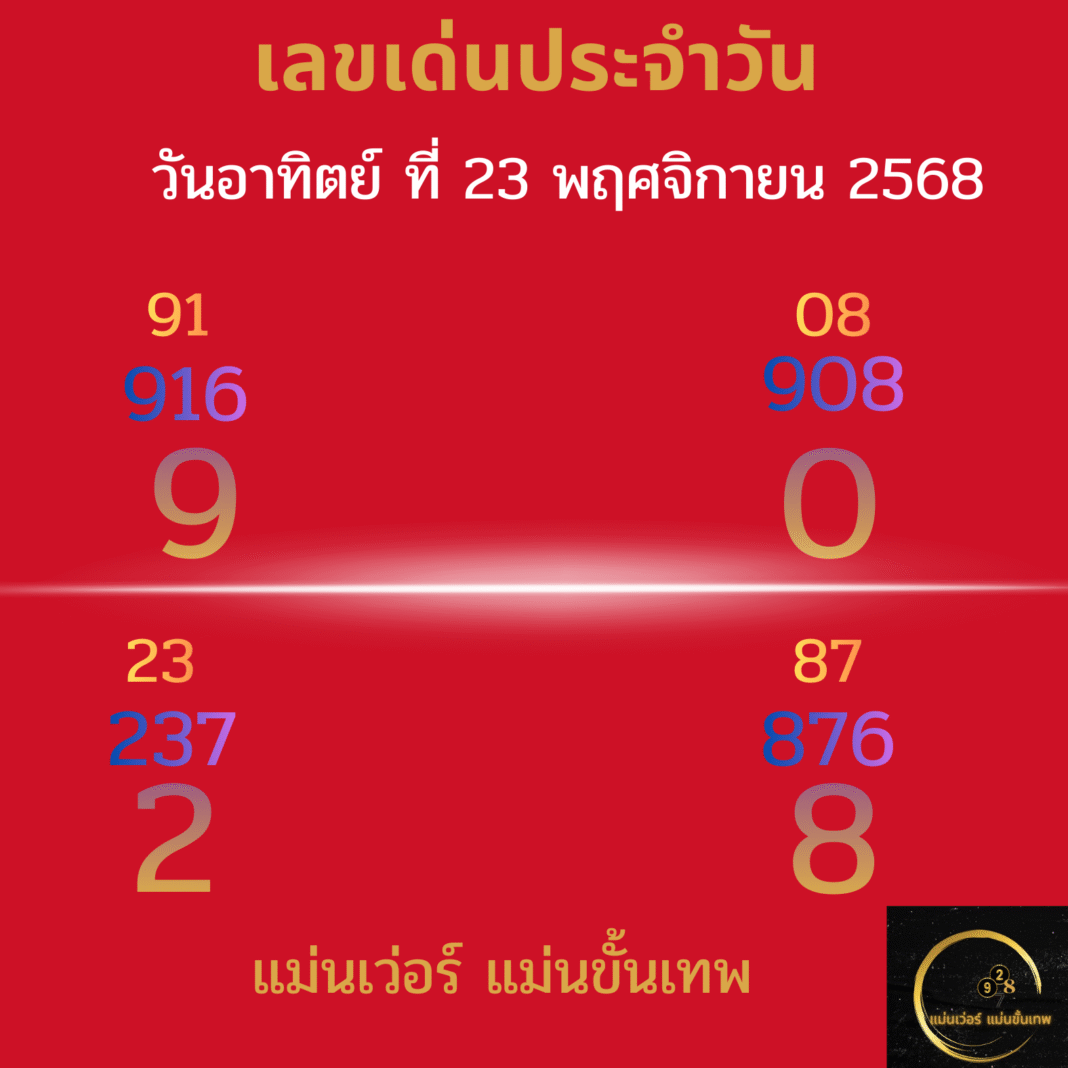 #เลขเด่น